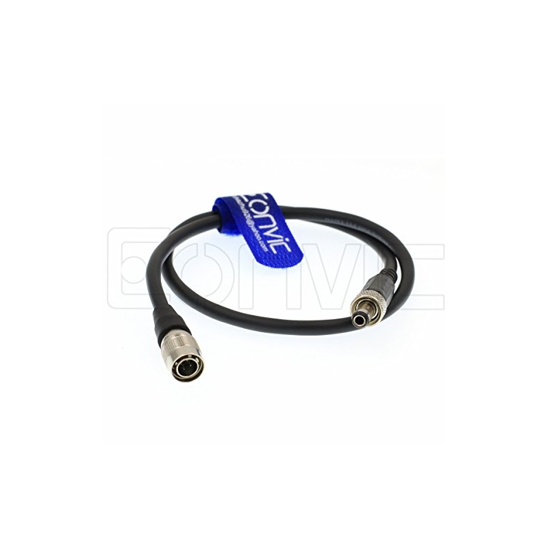 Eonvic Locked DC to Male 4pin Hirose Power Cable for