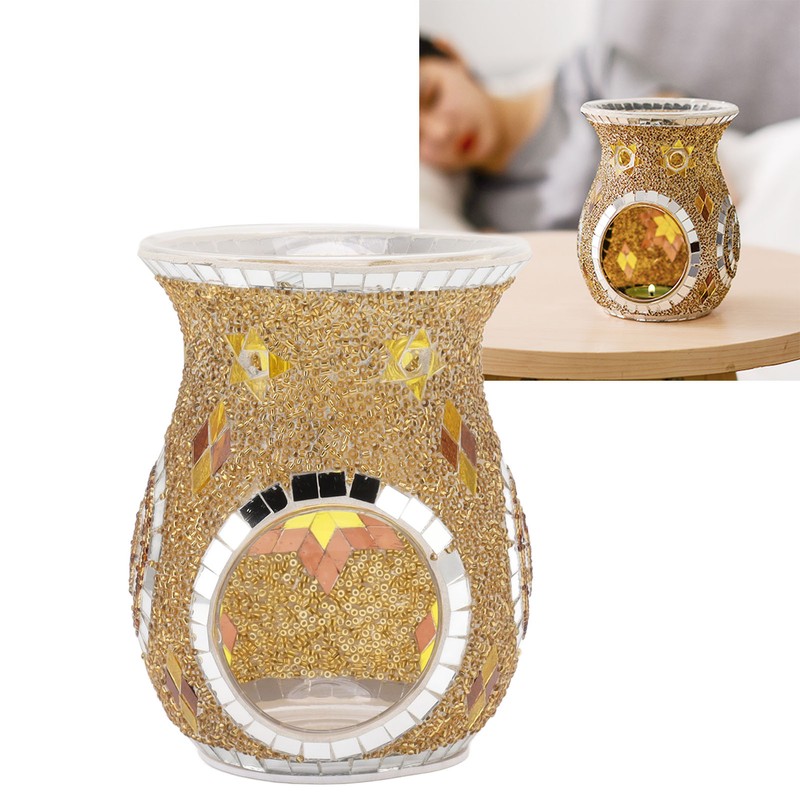 Fragrance Candle Holder Essential Oil Tealight Candle Burning Holder Home