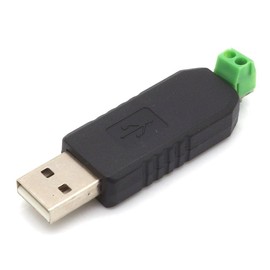 BerryBase USB 2.0 to RS485 Adapter, USB 2.0 to RS485 Serial Converter Adapter, USB to TTL with CH340C Chip 64 Bit Suitable for Windows 10, 8, 7, XP, Vista, Linux and Mac OS X