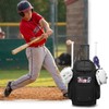 KAVIGOR 80L Rolling Baseball & Softball Bag for Youth &