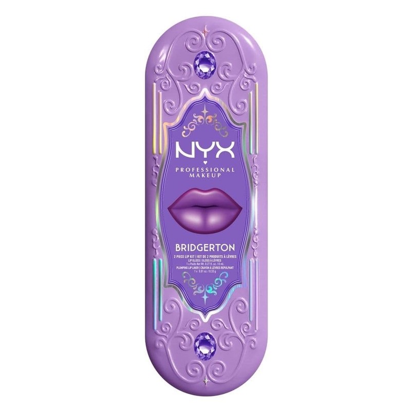 Nyx Professional Makeup, Bridgerton Kit de Labios Tonos Amethyst amour