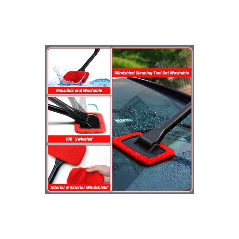 Kit de 39 piezas de limpieza de interiores, kit de
