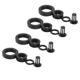 Frezon 4PCS Fuel Injectors Repair Kit 06164P2J000 Fit For Honda Prelude 1997-2001,Accord 1998-2002,Civic 1996-2000/delSol 1996-1997,CR-V 1998,Odyssey 1998, For Acura Integra 1996-2001,RL/TL 1996-1998