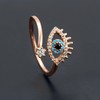 PET Seeker Evil Eye Ring in Gold I Ward off