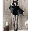 Milky Time Bat Halloween Cosplay Vampire Costume Set with Fishnet