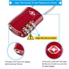 Diyife TSA Luggage Locks, [Newest Version][2 Packs] 3-Digit Security Padlock,