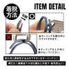 TITAN MANIA Titanium Key Ring, Blue, Titanium Key Chain, Motorcycle,