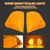 Wodvyss 29 Amber LED Front P/T/C Light Assembly Replacement for