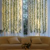 Dolicer 8 Pack Faux Eucalyptus Greenery Garland, 48FT Artificial Eucalyptus