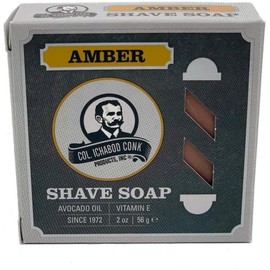 Col. Conk Amber Shave Soap 2.25 Ounce (Pack of 3)