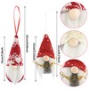 obmwang 8 Pack Christmas Gnomes Ornaments, Swedish Handmade Plush Gnomes
