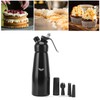 Whipped Cream Dispenser Aluminum Stainless Steel Plastic 500ml Cream Whipper