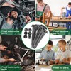 150Pcs Nylon Universal Cable Tie Buckle for Car,Heavy Duty Plastic