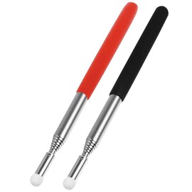 TPZORJX Set of 2 Extendable Stainless Steel Pointer Hands Telescopic Teacher Hands Extendable Telescopic for Teachers Whiteboard Blackboard Pointer for Presentations, Formats, Seminars