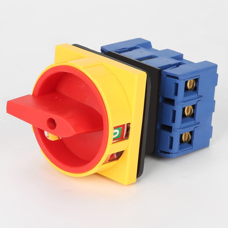 1Pcs Universal Changeover Selector Switch, Power Transfer Switch, 2 Positions,