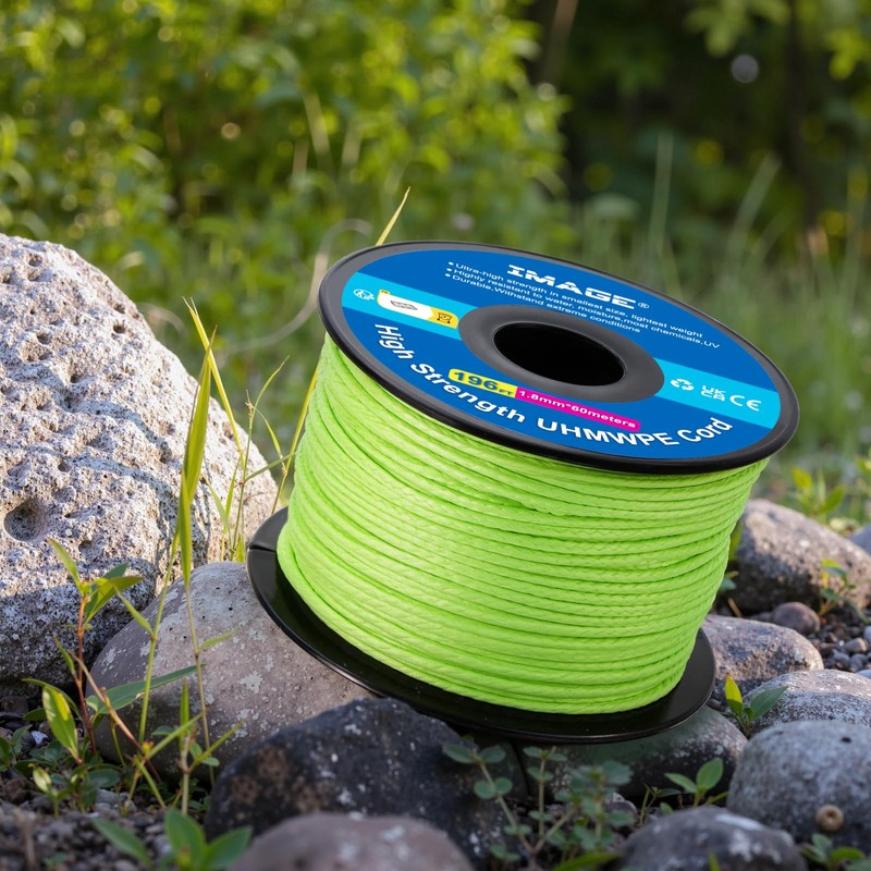 IMAGE Ultra - Strong 100% UHMWPE Braided Cord (1.8mm, 660LB)