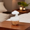 Rain Cloud Humidifier 7 Colors Light Remote Control Wood Grain