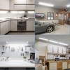 CNSUNWAY 2FT LED Shop Light, 24W 5000K 3600LM Super Bright,