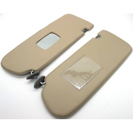 Legion Part Store Sun Visor FJ80 Replacement Compatible with Toyota Land Cruiser Beige