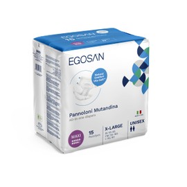 Egosan Maxi Incontinence Disposable Adult Diaper Brief Maximum Absorbency and Adjustable Tabs for Men and Women (X-Large, 15-Count)