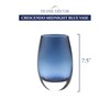 Badash - Crescendo European Mouth Blown Crystal Midnight Blue 7.5"