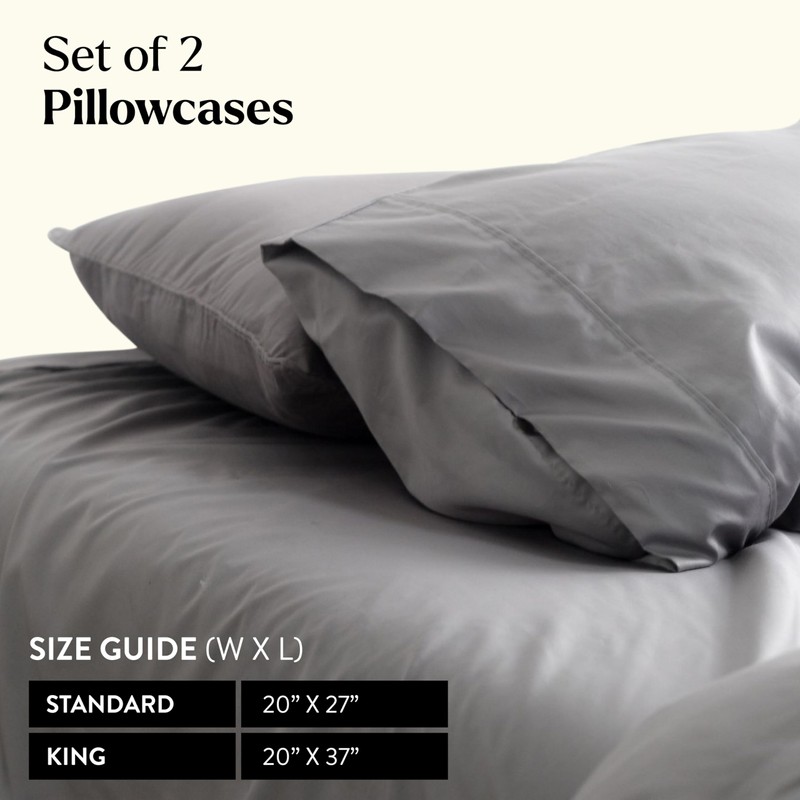 Miracle Made Cooling Pillow Cases – Newly Improved Extra Luxe,