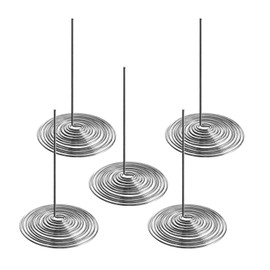 5 Pcs Teapot Spout Strainer, Stainless Steel Tea Separators Spouts Spring Strainers Insert Inside Spout of Teapot Kitchen Tool Tea Infuser Accessories(size:L)