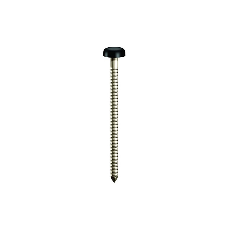 TIMCO PN40BL Polymer Headed Nail 40mm - Black (Box of