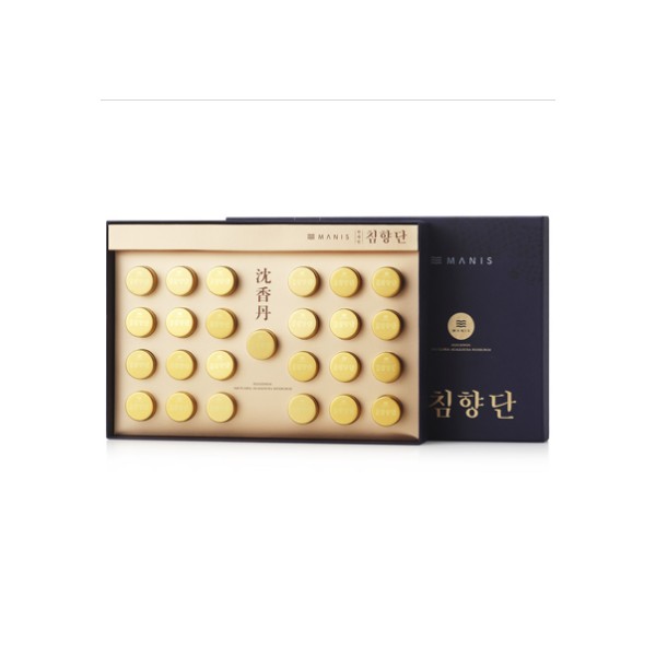 [On Sale] Manis Han Je-won Agarwood Alcove 1 box (25 pills) / [온세일]매니스 한제원 침향단 1box(25환)