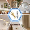 490PCS Self Drilling Drywall Anchors with Screws Kit,5-Sizes Metal Expansion