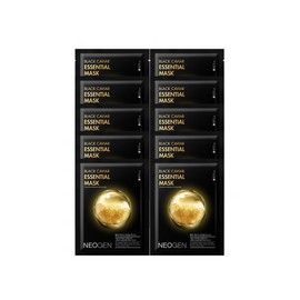 Neogen Black Caviar Essential Mask 10 sheets / 네오젠 블랙 캐비어 에센셜 마스크 10매