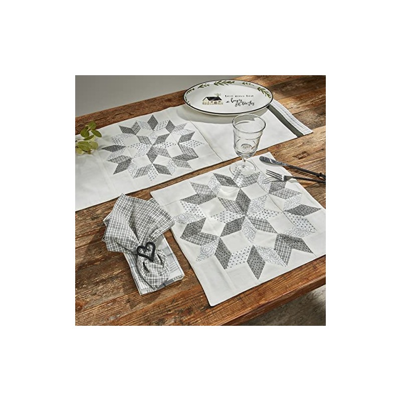 Park Designs Broken Star Patch Table Runner 14" x 42"