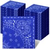 Teling 200 Pcs 2 Ply Bandana Paper Napkins Western Party