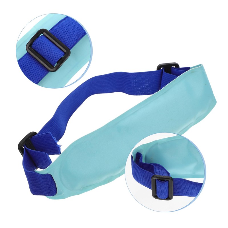 Beavorty Ice Pack Forehead Wrap Reusable Cooling Gel Head Wrap