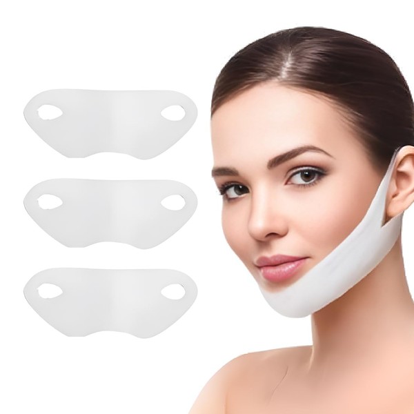 CULEO Face Tightening Bands, Pack of 3 Chin Mask Stickers,