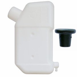 Recmod Water Coolant Expansion Tank 6576660 with Cap 6702797 for Bobcat Skid Steer Loader Excavator fit 533 542 543 553 632 642 643 645 653 732 742 743 751 753 763 773 7753 843 1600 2000 S130