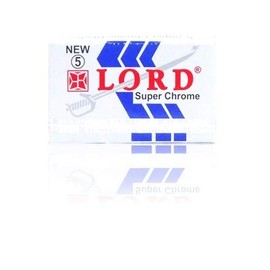 Lord Super Chrome Double Edge Blades 100 blades by Lord Co.