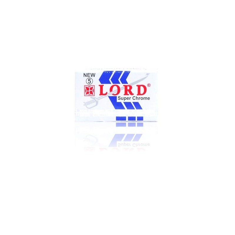 Lord Super Chrome Double Edge Blades 100 blades by Lord