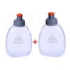 AONIJIE 2PCS Foldable TPU Hydration Water Bottle Soft Flask for