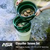 ASR Outdoor 3pc DEEP Stacking Classifier Screen Set with Handles,