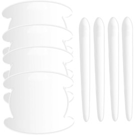 Protector de manija de puerta coche, 8 unidades/juego, Protector transparente contra arañazos para manija puerta coche, incluye 4 y 4 tazas epoxi autoadhesivo, arañazos