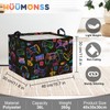 Gaming Laundry Hamper Game Controller Console Large Storage Basket Collapsible