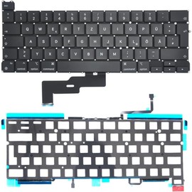Pardarsey Pardarsey Ersatz Hintergrundbeleuchtung Deutsch QWERTZ Tastatur Kompatibel f1r MacBook Pro 13" A2338 2020 2022 Jahr Tastatur + Schraubendreher+ Schrauben