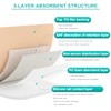 Dimora Silicone Foam Dressing with Border Adhesive 4"x4" Wound Dressing