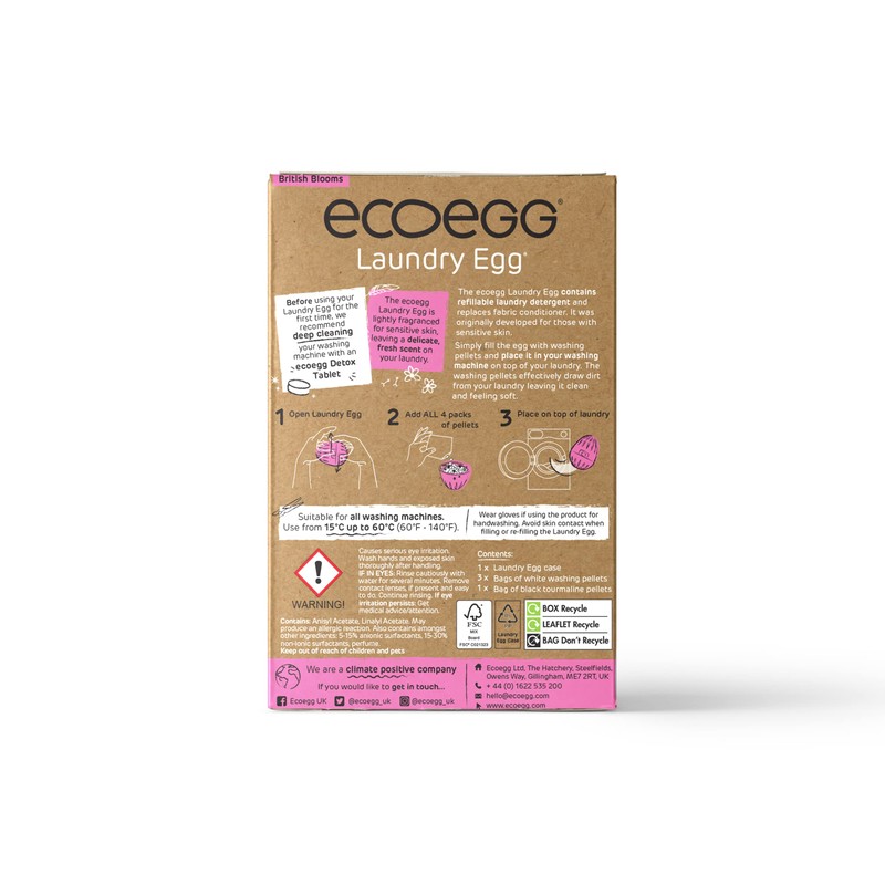 Ecoegg Laundry Egg | Replacement for Cleanser and Fabric Conditioner