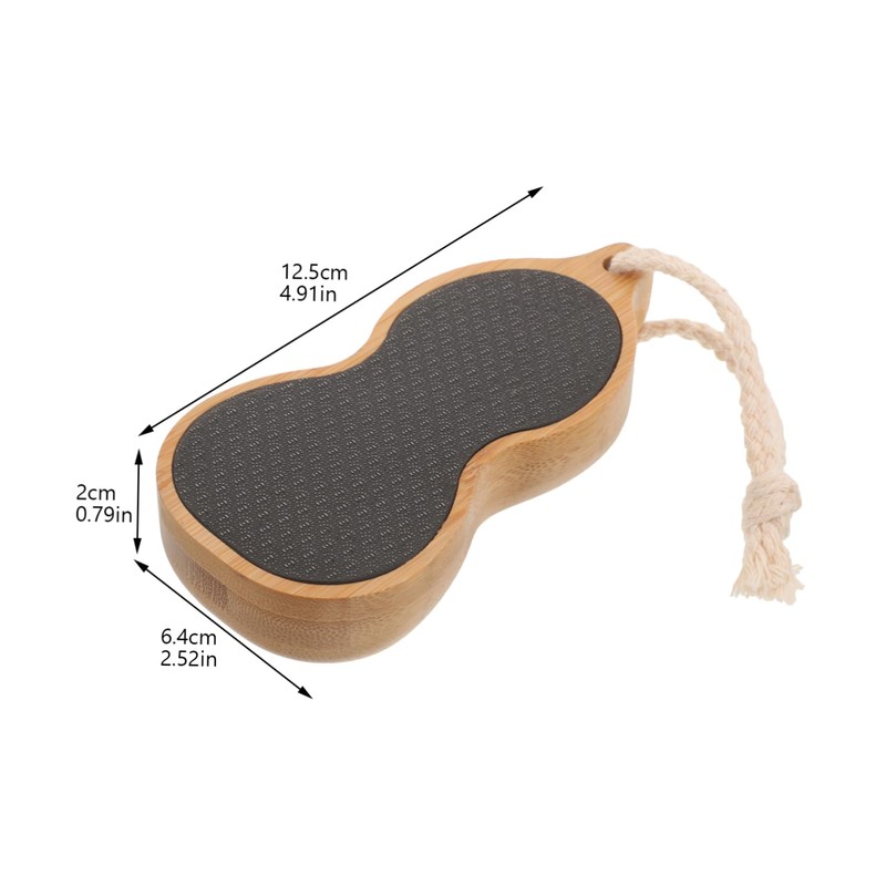 BIUDECO Nail Machine Foot File Callus Remover Glass Foot Scraper