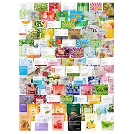 10 MASCARILLAS COREANAS SURTIDAS HUDA NEW Hidratantes Reparan La Piel Seca Antiedad Elasticidad                                                       