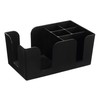 [7 PACK] Bar Caddy with 6 Compartments, Plastic Bar Organizer,