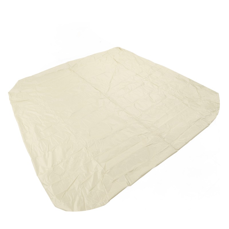 SPA Cover Square Waterproof 190 Silver Coated Polyester Taff Weather