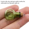 Binzzo 1/3 Inch Small Screw Eyes Solidly Closed Eyelet Threads